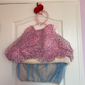 Dream Play Imagine pink sprinkled cupcake costume